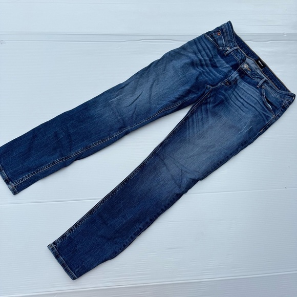 Hudson Jeans Jax Boyfriend skinny Women's Skinny Jeans - Dark Blue - Picture 10 of 10